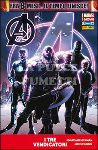 I VENDICATORI #    37 - AVENGERS 22 - FRA 8 MESI... IL TEMPO FINISCE! - ALL-NEW MARVEL NOW!